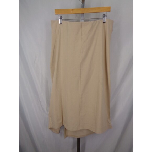 Terea Andrea Pitter Midi Skirt Size XXL Faux Wrap Slit New - Picture 2 of 6